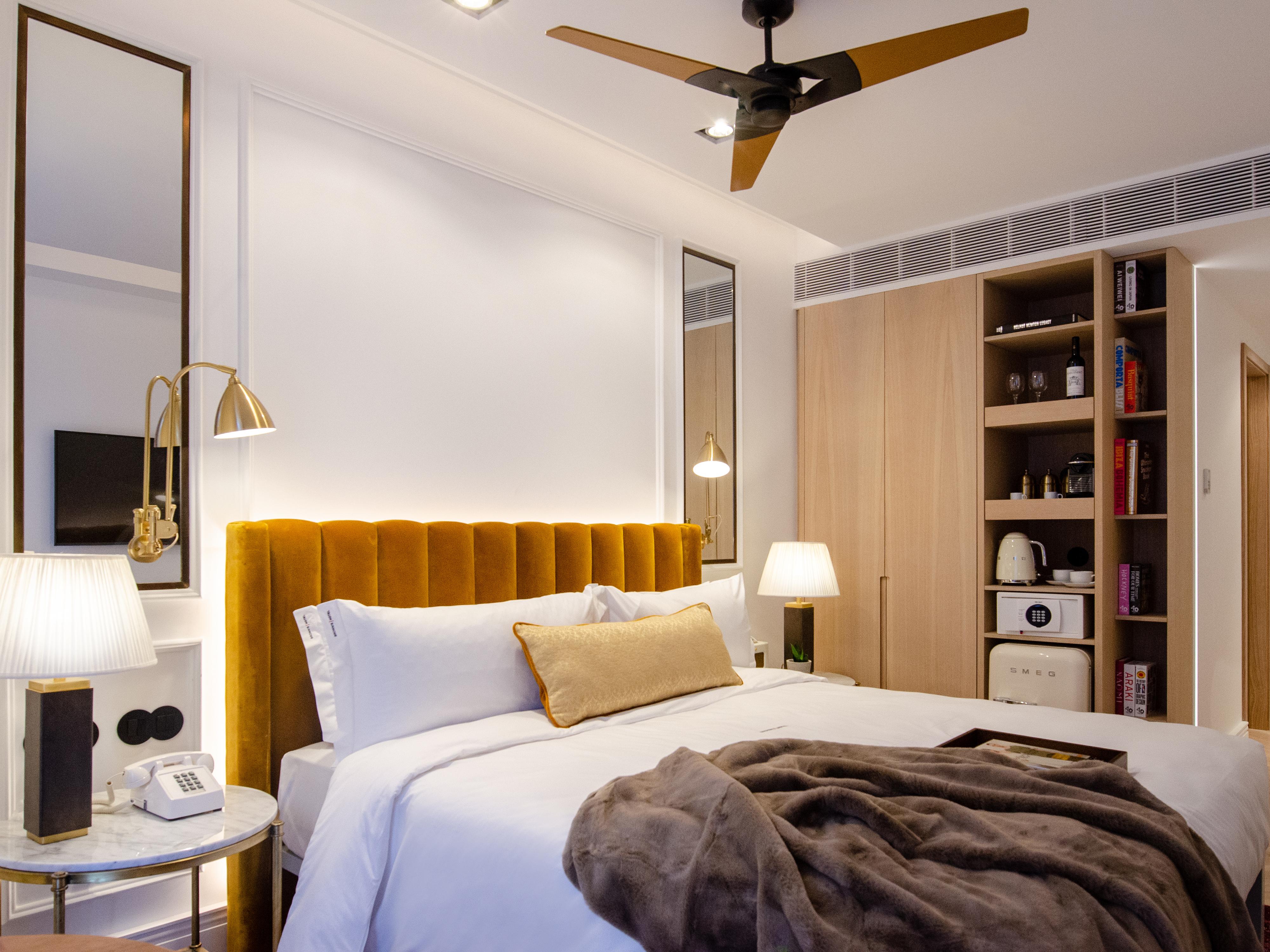 Browns Avenue Hotel Lisboa Exterior foto A bedroom at The Hari